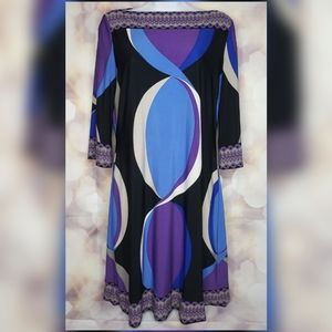 🌴 Donna Morgan bracelet sleeve dress